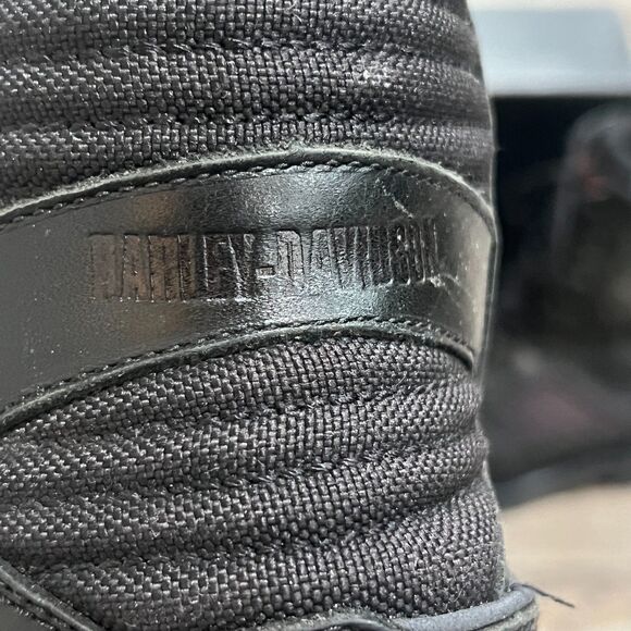 Harley Davidson Leather Waterproof Motorcycle Boots Black FXRG5 FXRG-5 Mens 11.5 - Picture 8 of 12